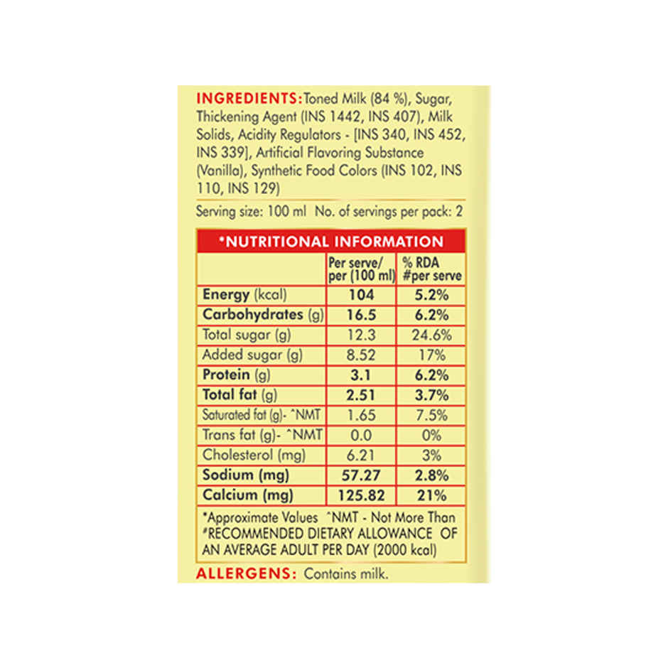 Weikfield Custard Ready To Eat - Vanilla Combo