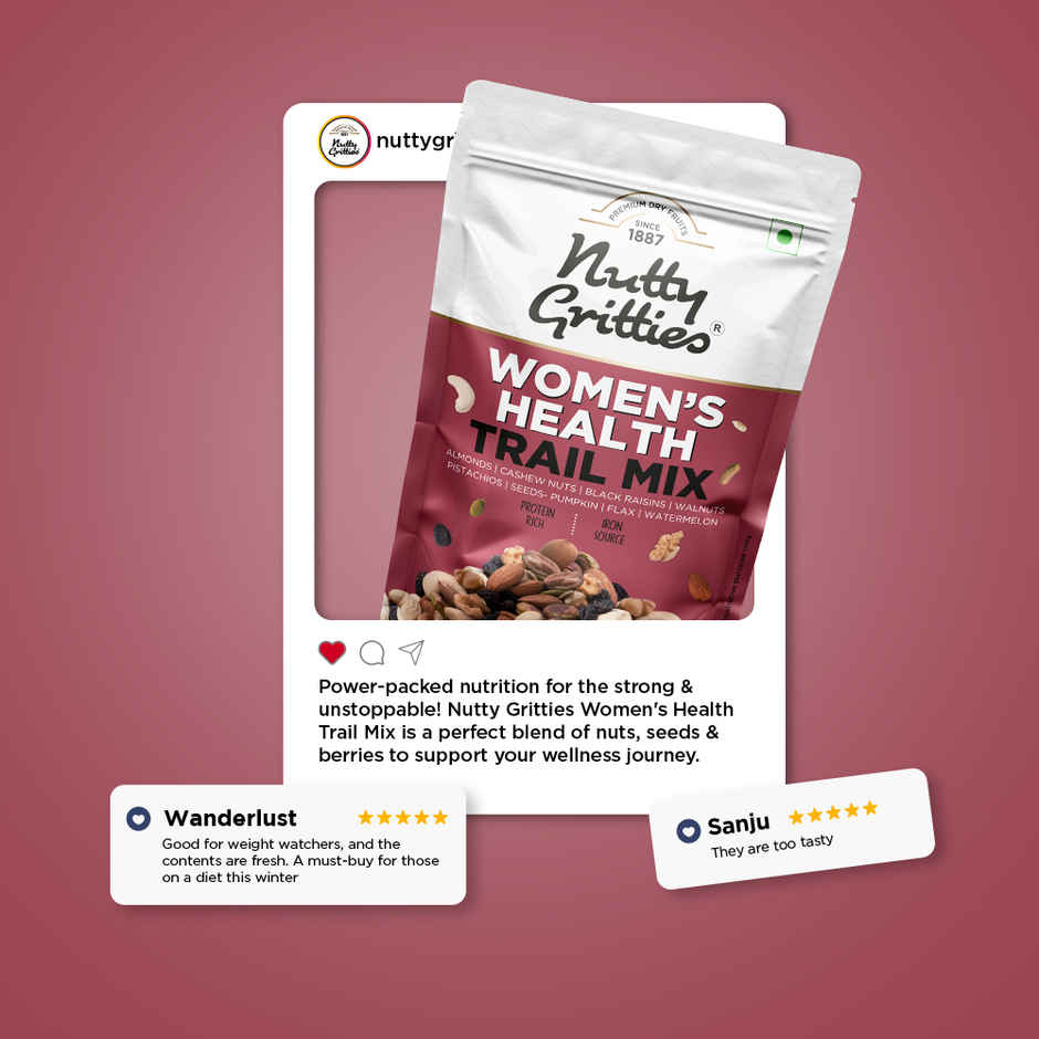 Nutty Gritties Women'S Health Trail Mix
