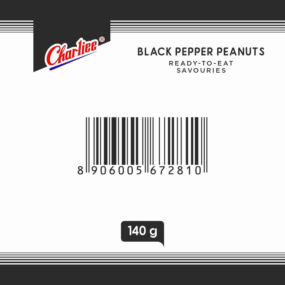 CHARLIEE Black Pepper Peanuts