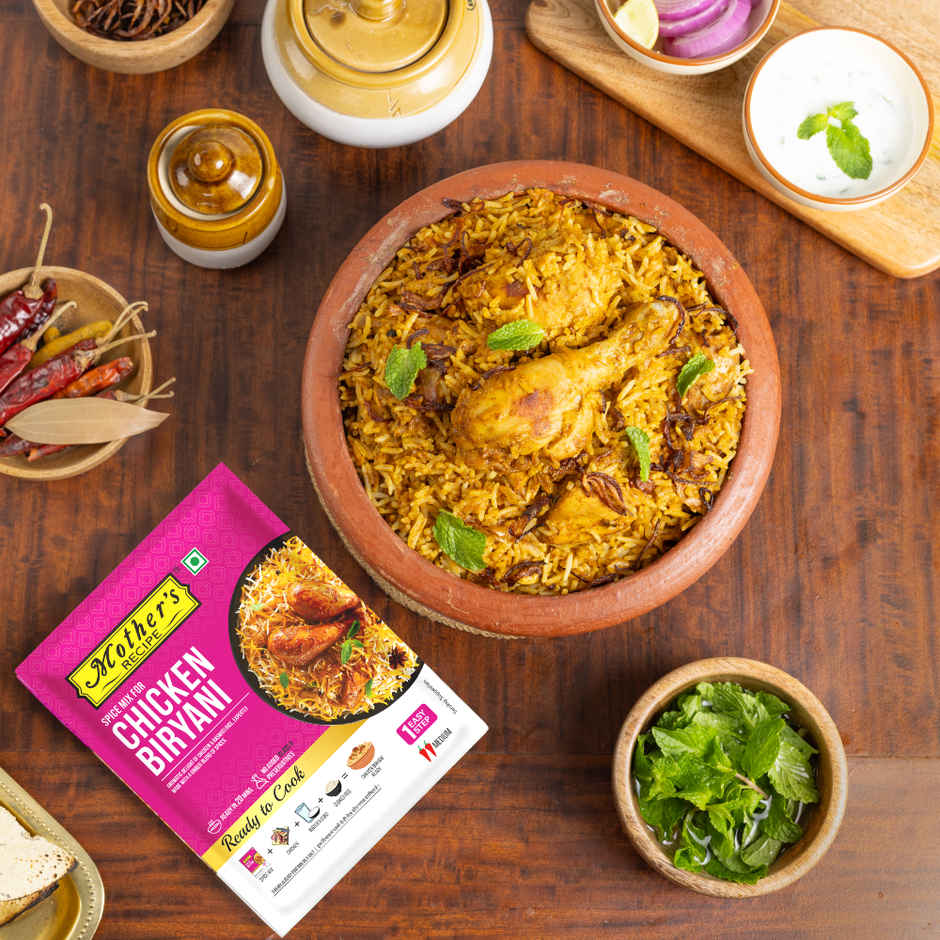 Mother's Recipe Chicken Biryani Masala Mix Combo