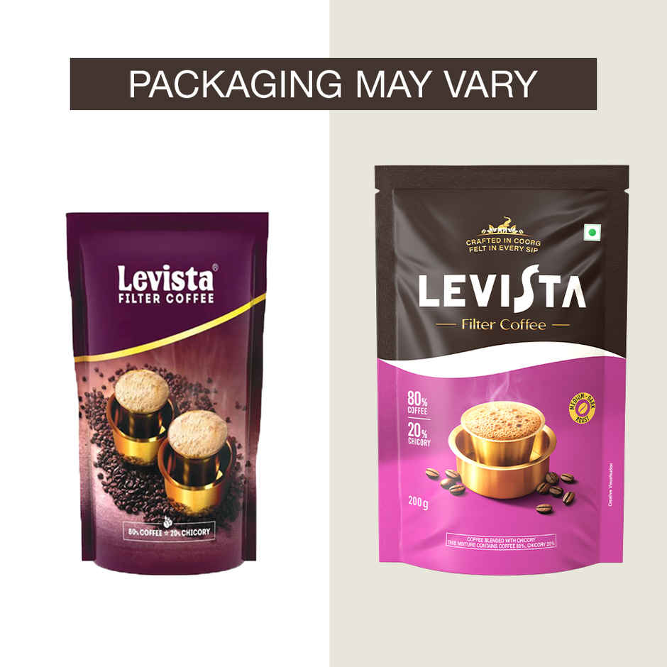 Levista Roast & Ground Filter Coffee 80:20