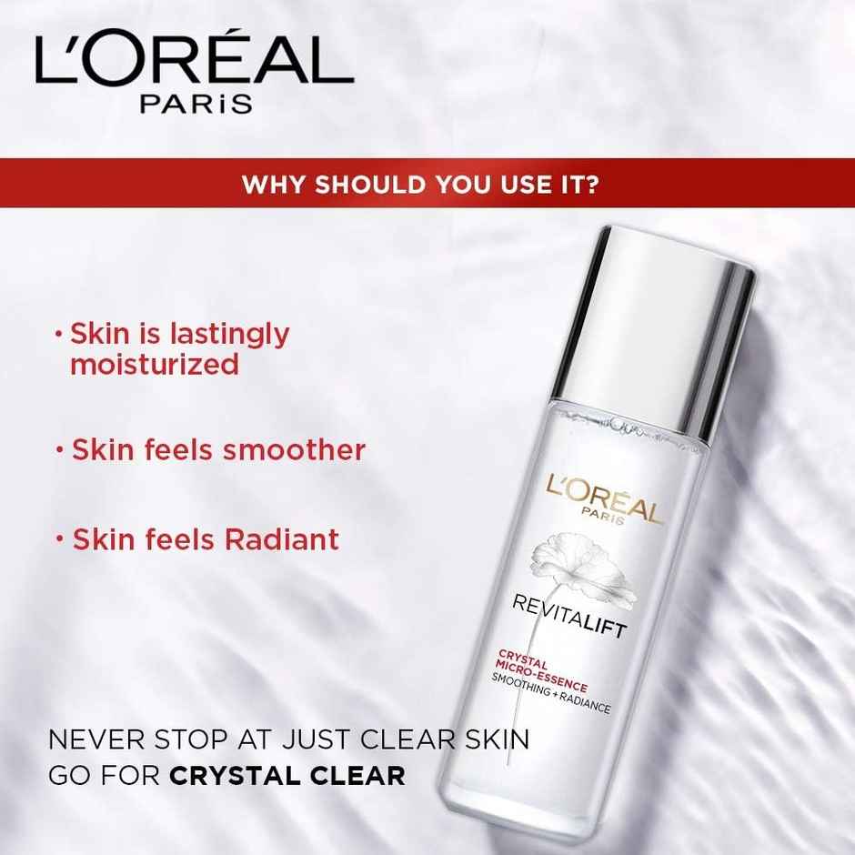 L'Oreal Paris Revitalift Crystal MicroEssence With Salicylic Acid For Clear Skin