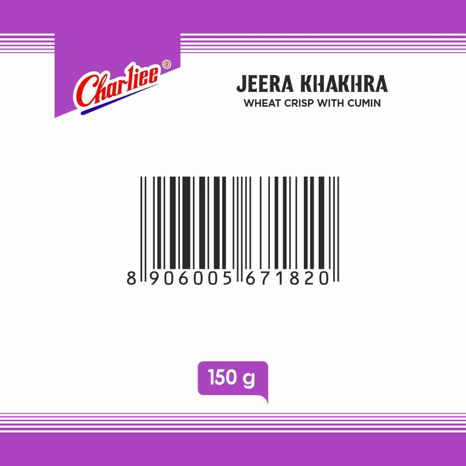 Charliee Jeera Khakhra