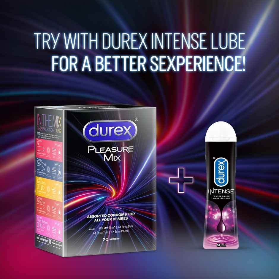 Durex 5 in 1 Pleasure Pack | Assorted Condoms