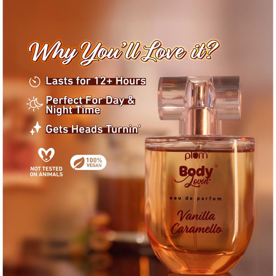 Plum Body Lovin' Vanilla Caramello Eau De Parfum | Everyday Fragrance