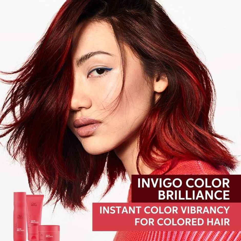 Wella Professionals Invigo Color Brilliance Shampoo for Colored Hair with Lime Caviar & Vitamin E
