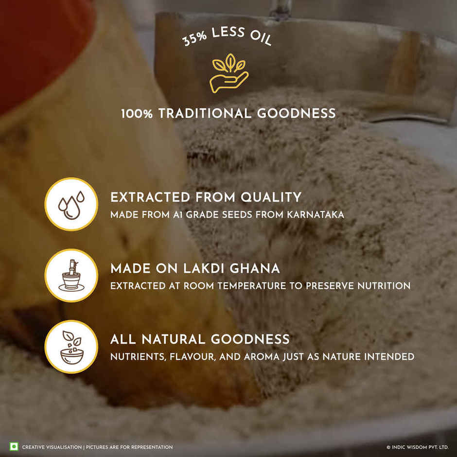 Indic Wisdom Nava Spray | Sunflower Wood Pressed Oil | Spray For Cooking