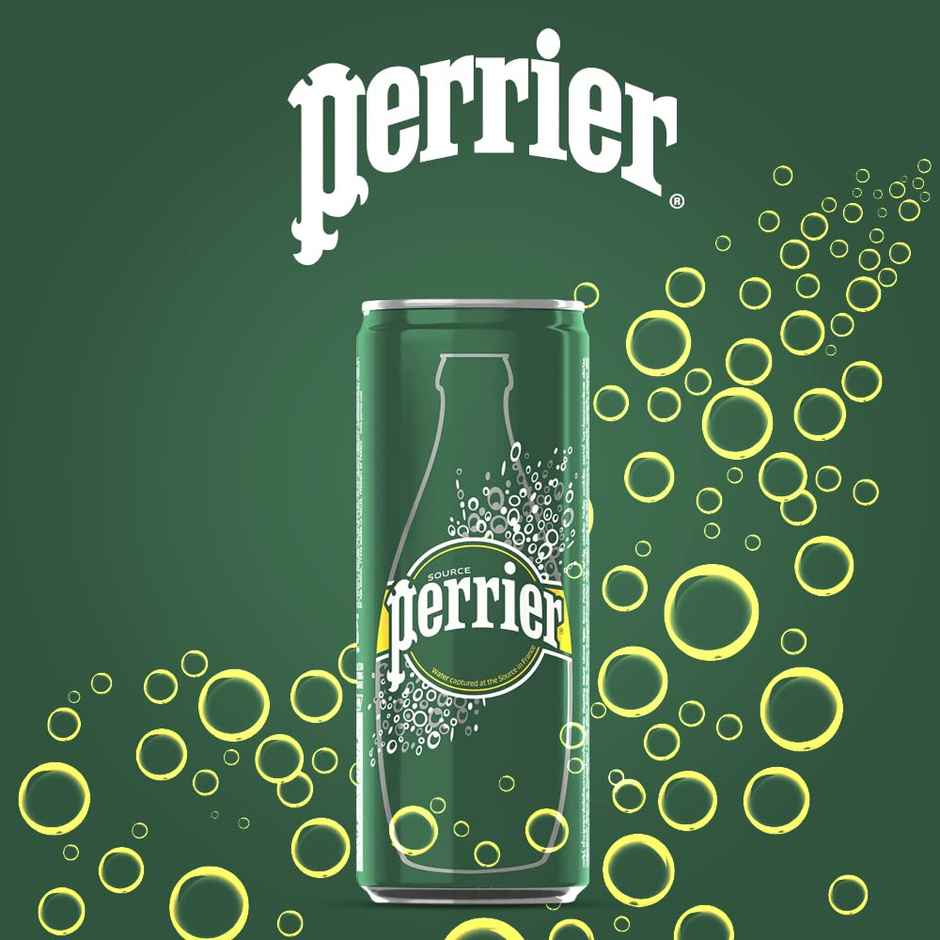 PERRIER Maison Carbonated Natural Mineral Water
