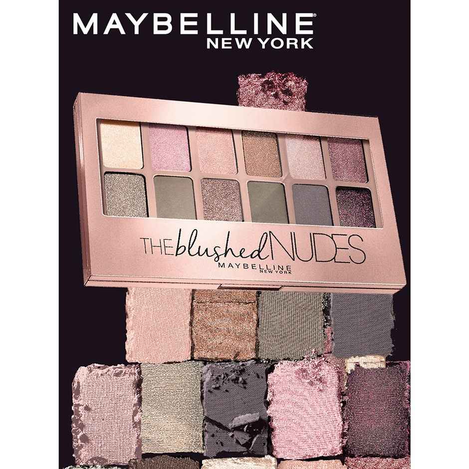 Maybelline New York The Blushed Nudes Eyeshadow Palette