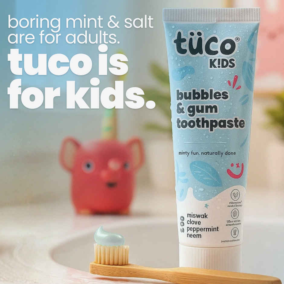 Tuco Kids Bubbles & Gum Toothpaste