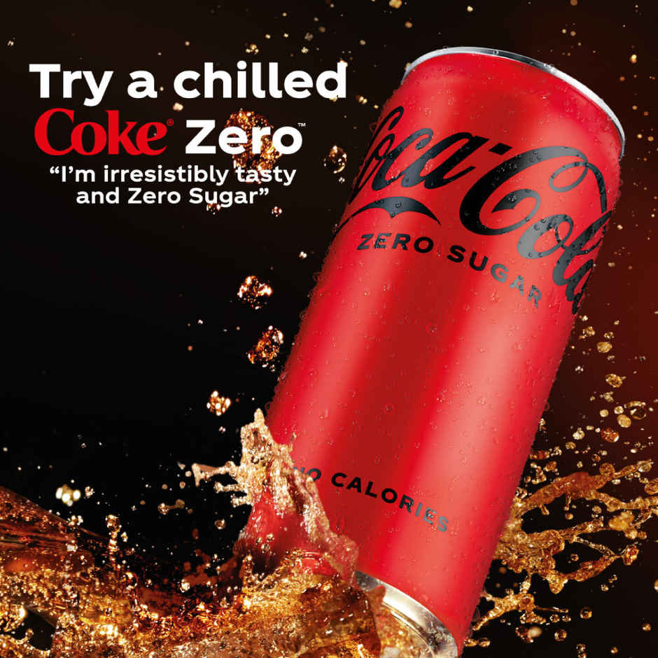 Coca-Cola Zero Sugar  Can| Cola Sparkling Soft Drink | The Coca-Cola Company