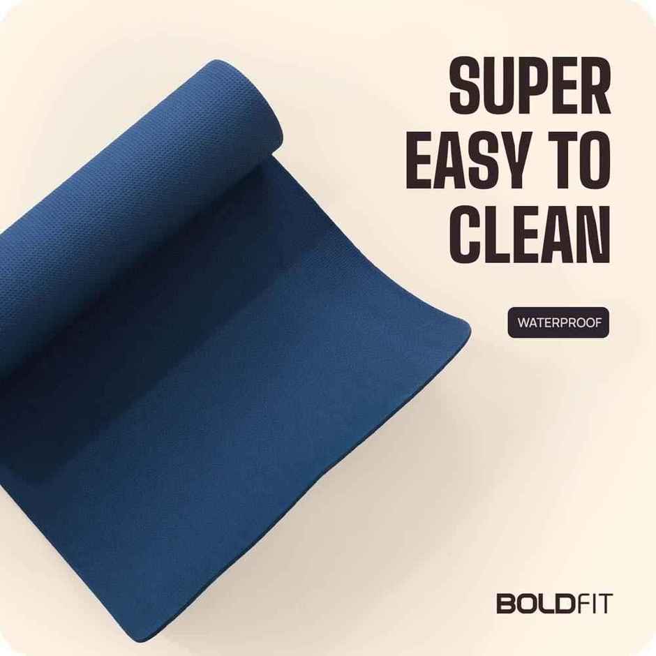 Boldfit Yoga Mat for Exercise | 4mm Thick, EVA Material | Assorted