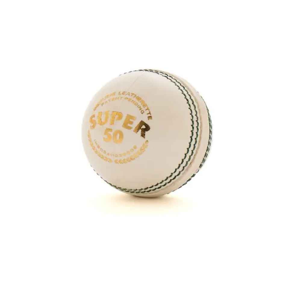 SG Leather Cricket Ball Super 50 | White