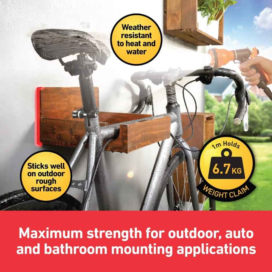 Scotch Extreme Double Sided Tape for Mounting - Outdoor, Weather Resistant 1 PIECE