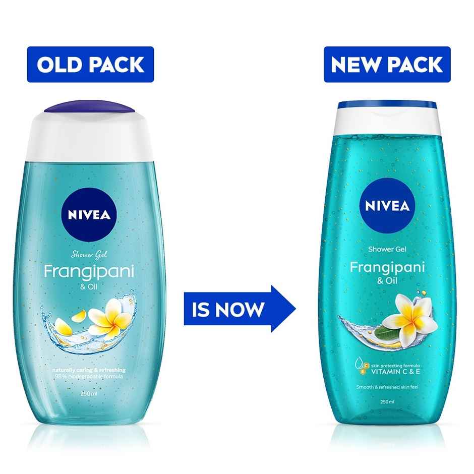 Nivea Frangipani & Oil Shower Gel Combo