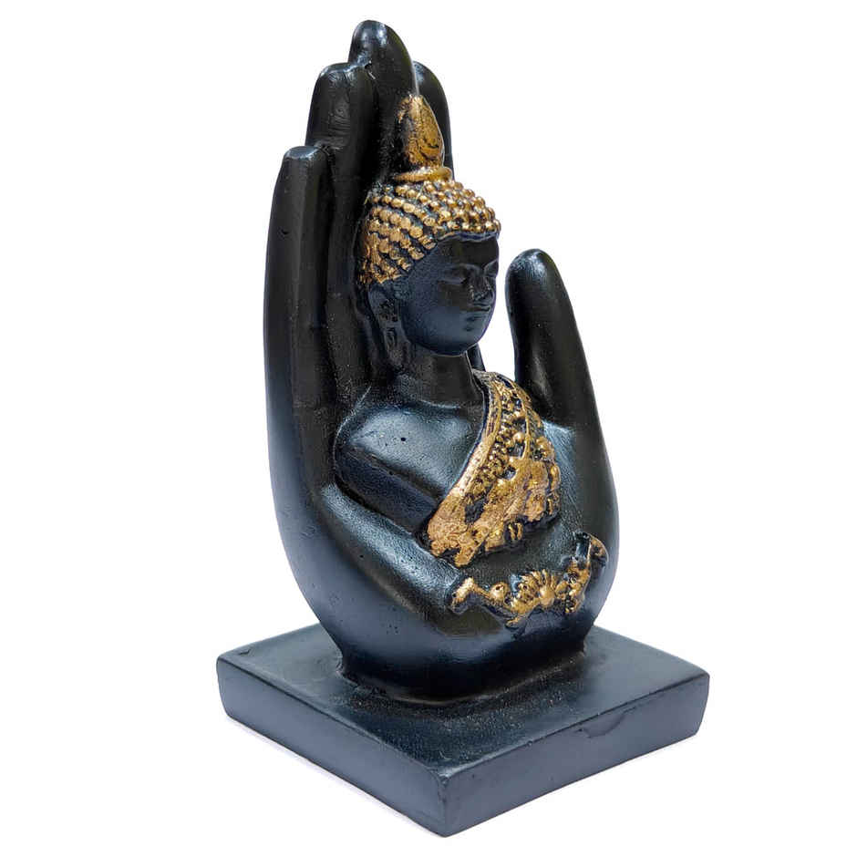 Lord Buddha on Palm | Satvik