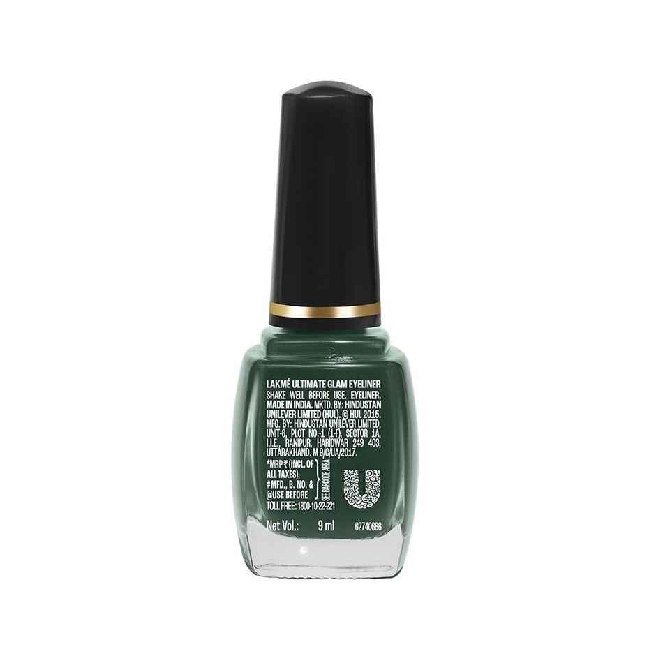 Lakme Ultimate Glam Eye Liner, Semi Matte, Green