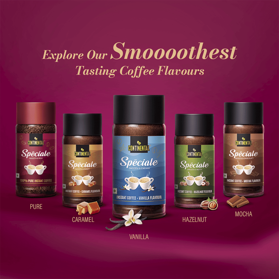 Continental Speciale Instant Coffee - Vanilla | Jar