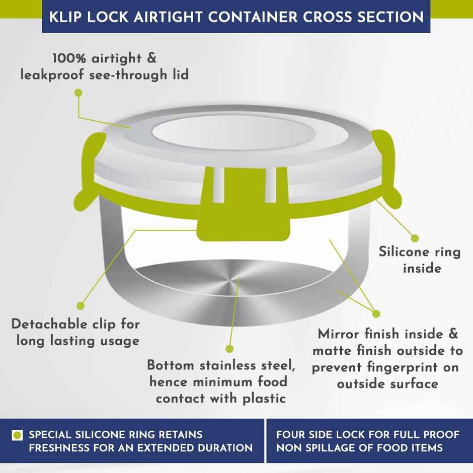 Magnus Avanza 3 Prime Lunch Box Set | Stainless Steel | Airtight Leakproof | Insulated Cover