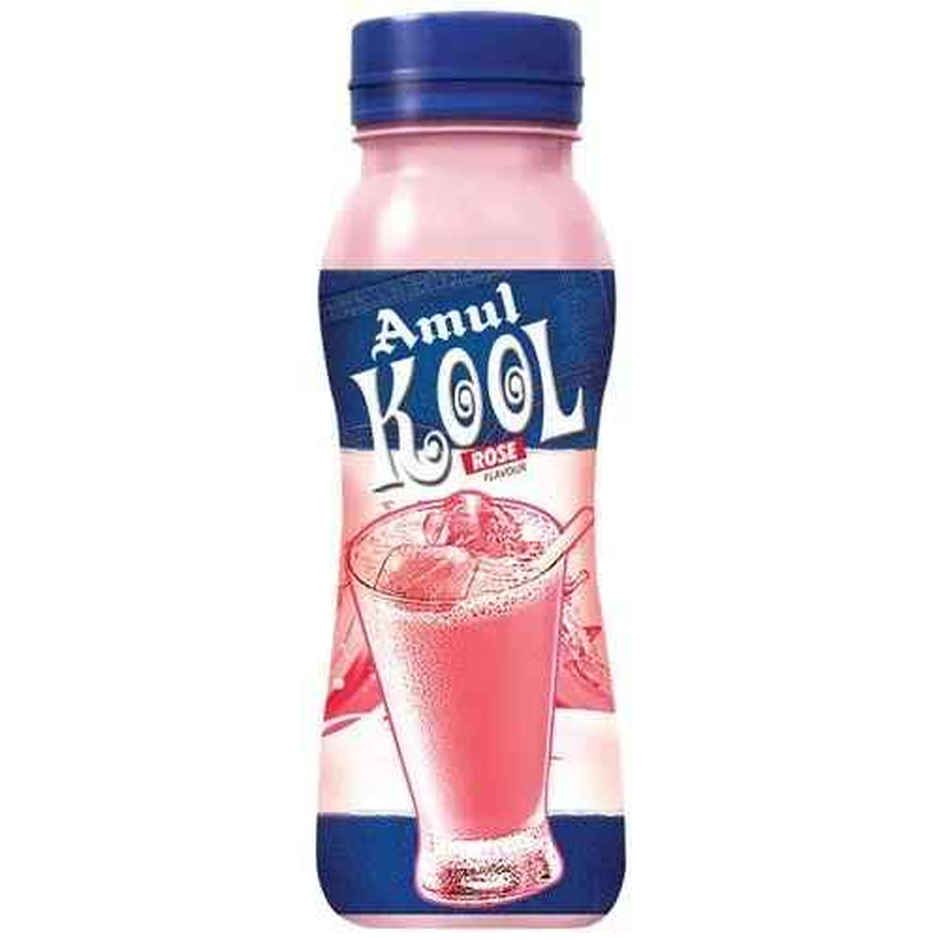 Amul Kool Rose Milk Drink | Flavoured Beverage