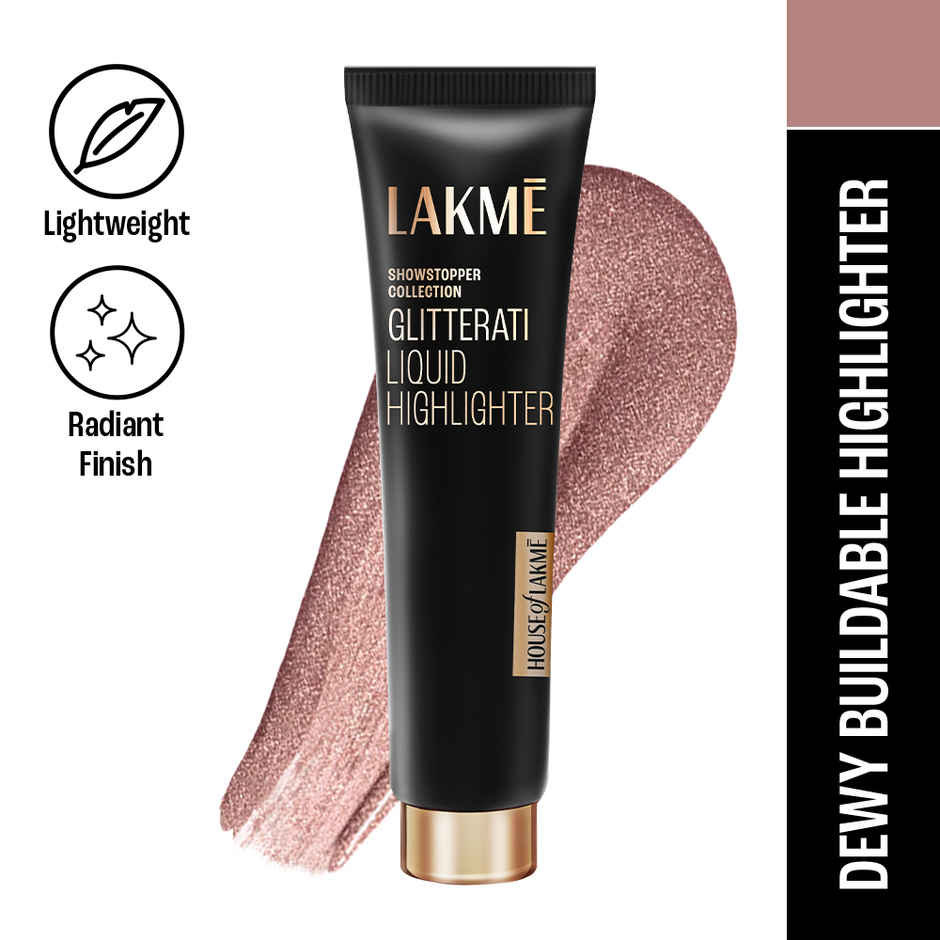 Lakme Glitterati Liquid Highlighter For Dewy Makeup Look