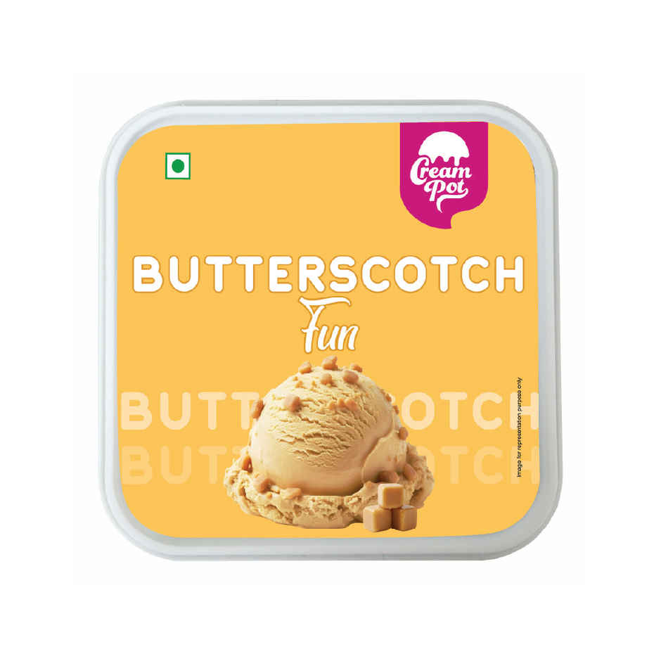 Cream Pot Butterscotch Tub | Creamy Dessert Tub