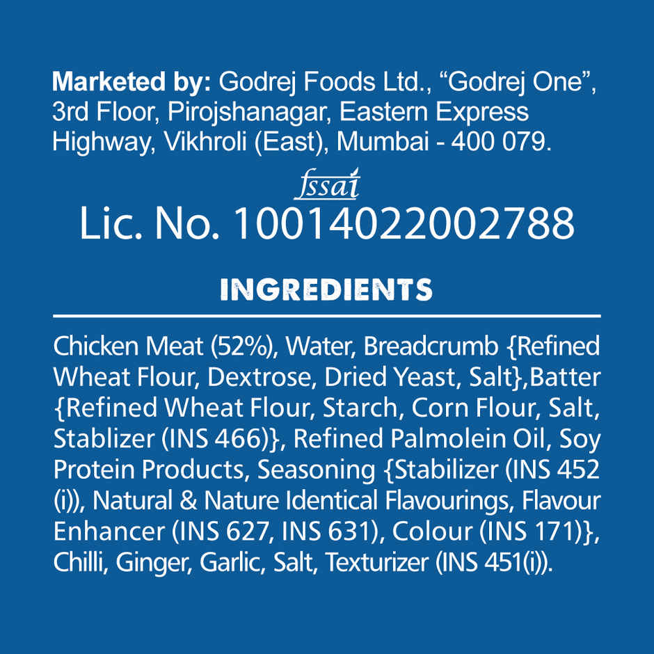 Godrej Yummiez Chicken Burger Patty