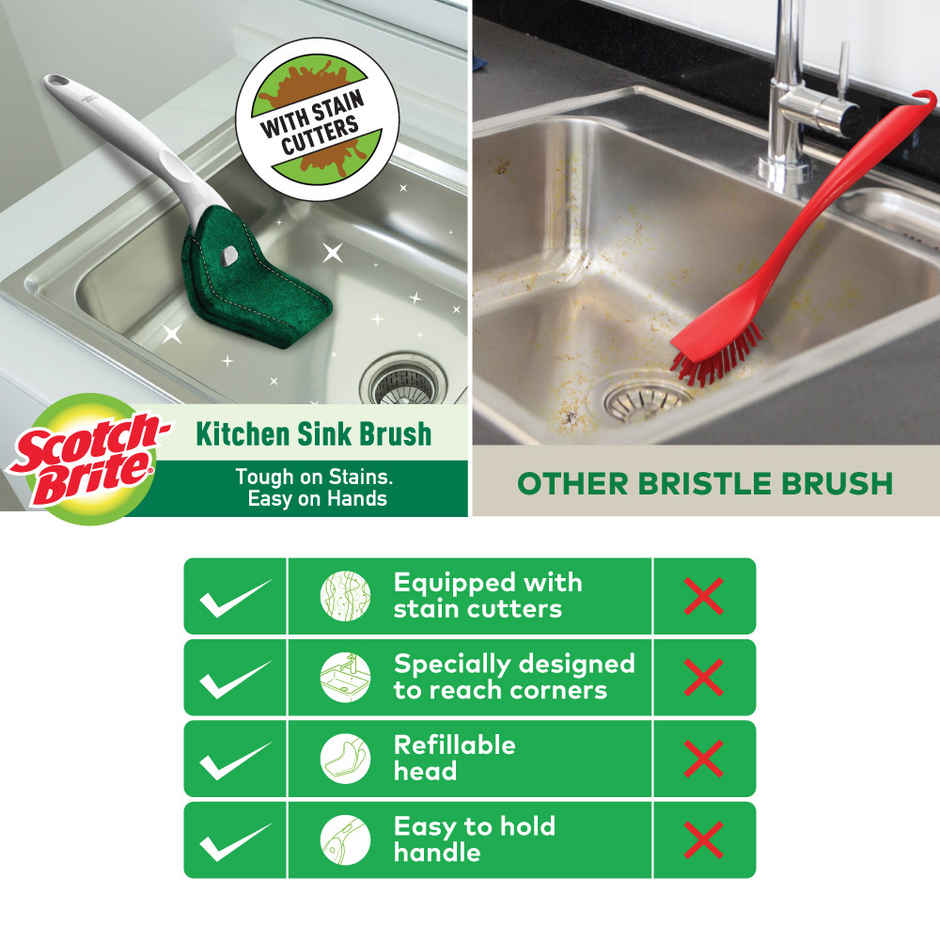 Scotch Brite Kitchen Sink Brush