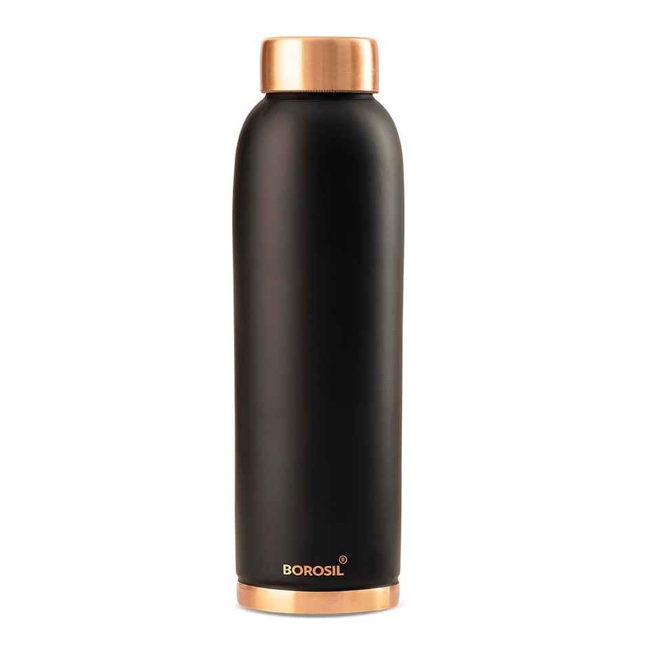 Borosil 100% Pure Copper Bottle for Home, BPA Free | 1 L