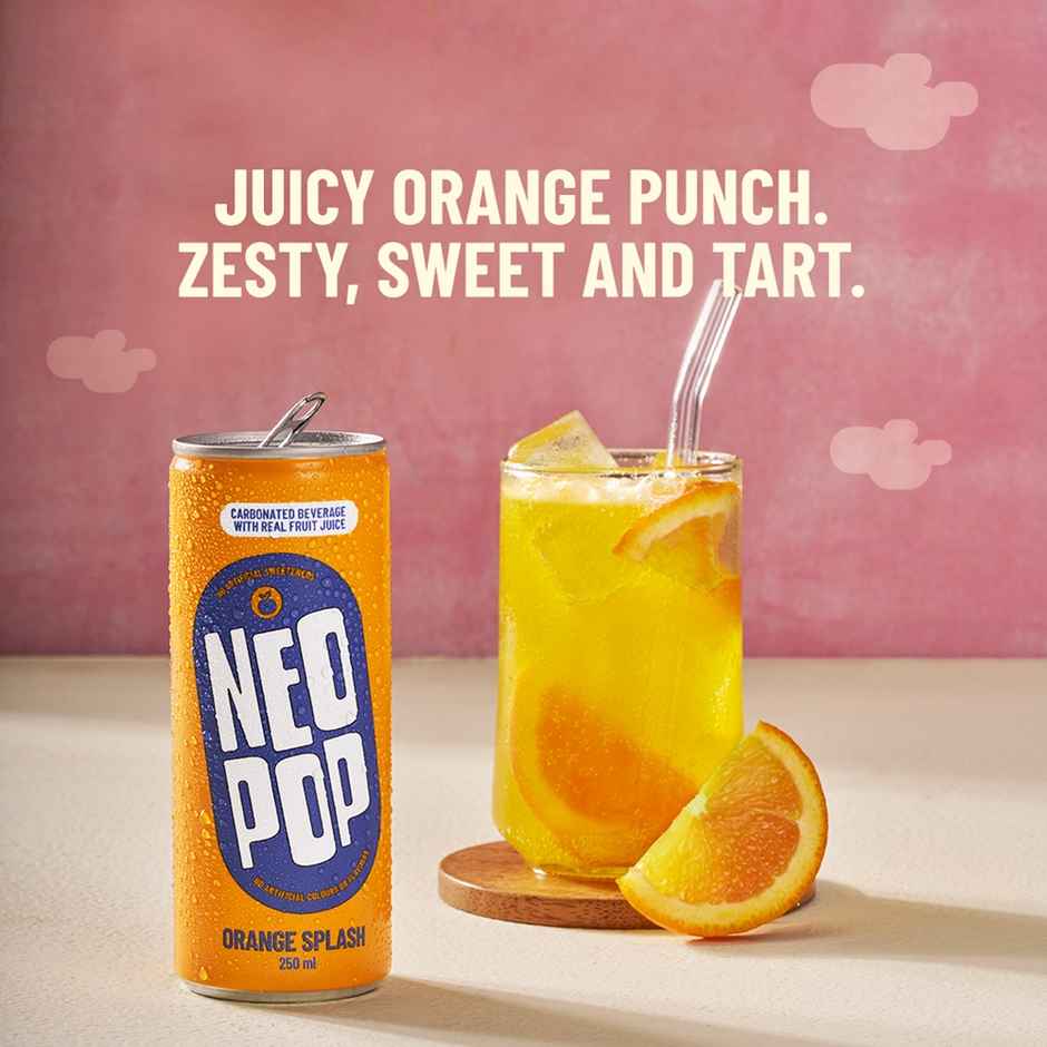 NEOPOP Orange Splash Can