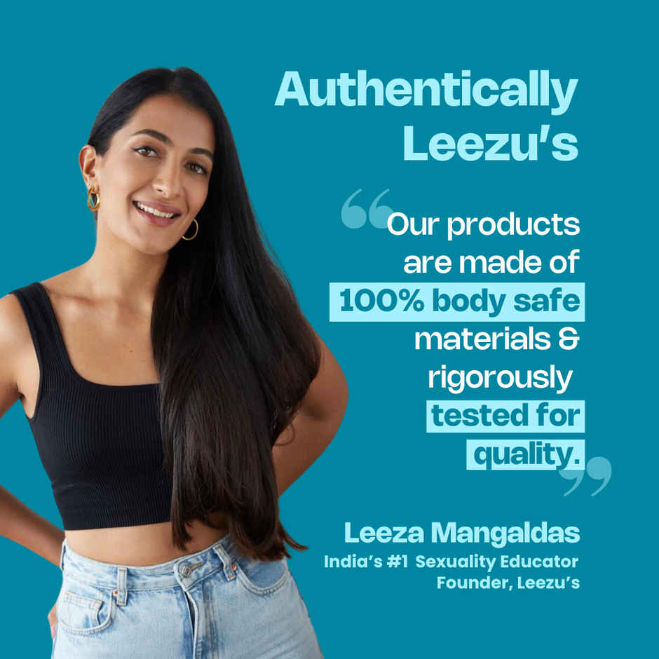 Leezu's Toofan Personal Massager Stroker with Water-Based Lube for Men