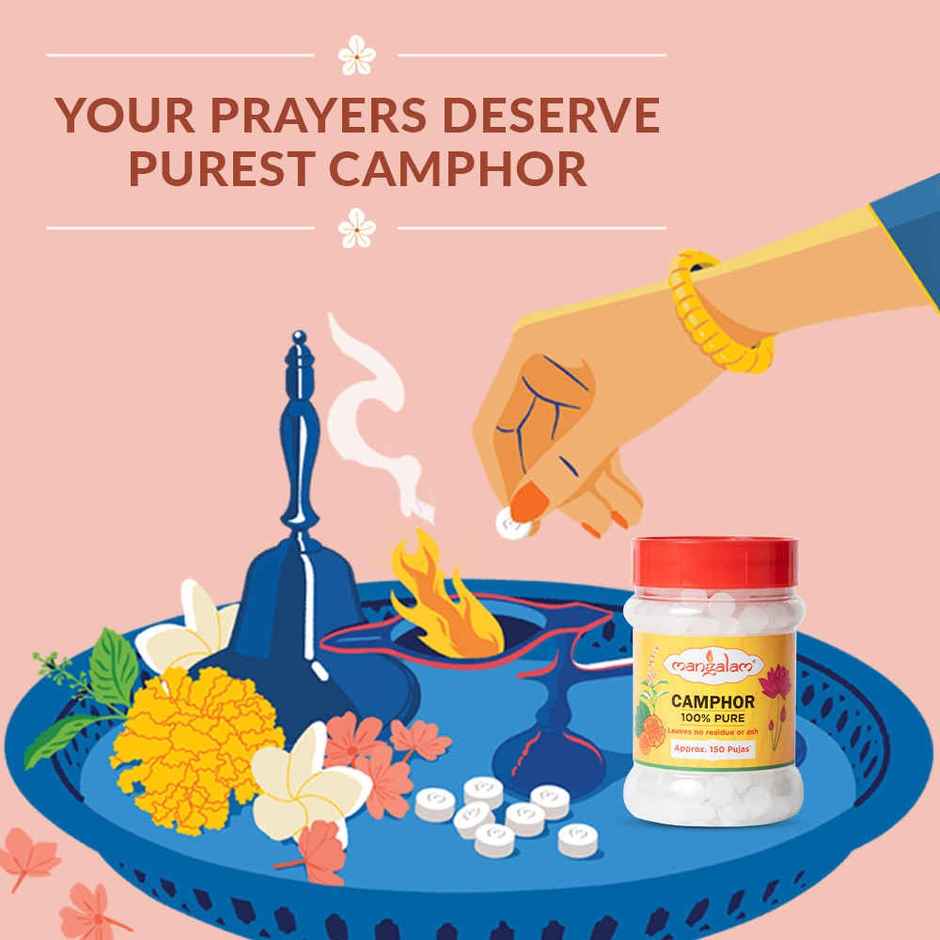 Camphor Tablet Jar | Mangalam