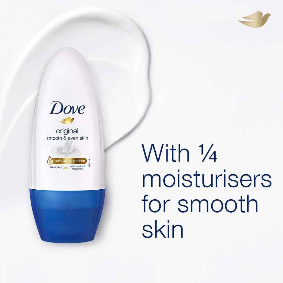 Dove Original 48H Odour Protection Deodorant Roll-on - For Women