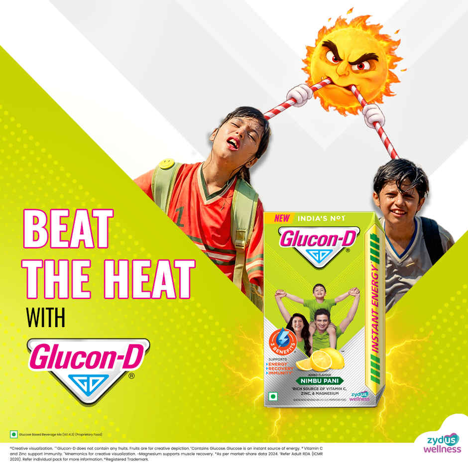 Glucon-D Nimbu Pani with 3 Benefits of Energy, Recovery, and Immunity