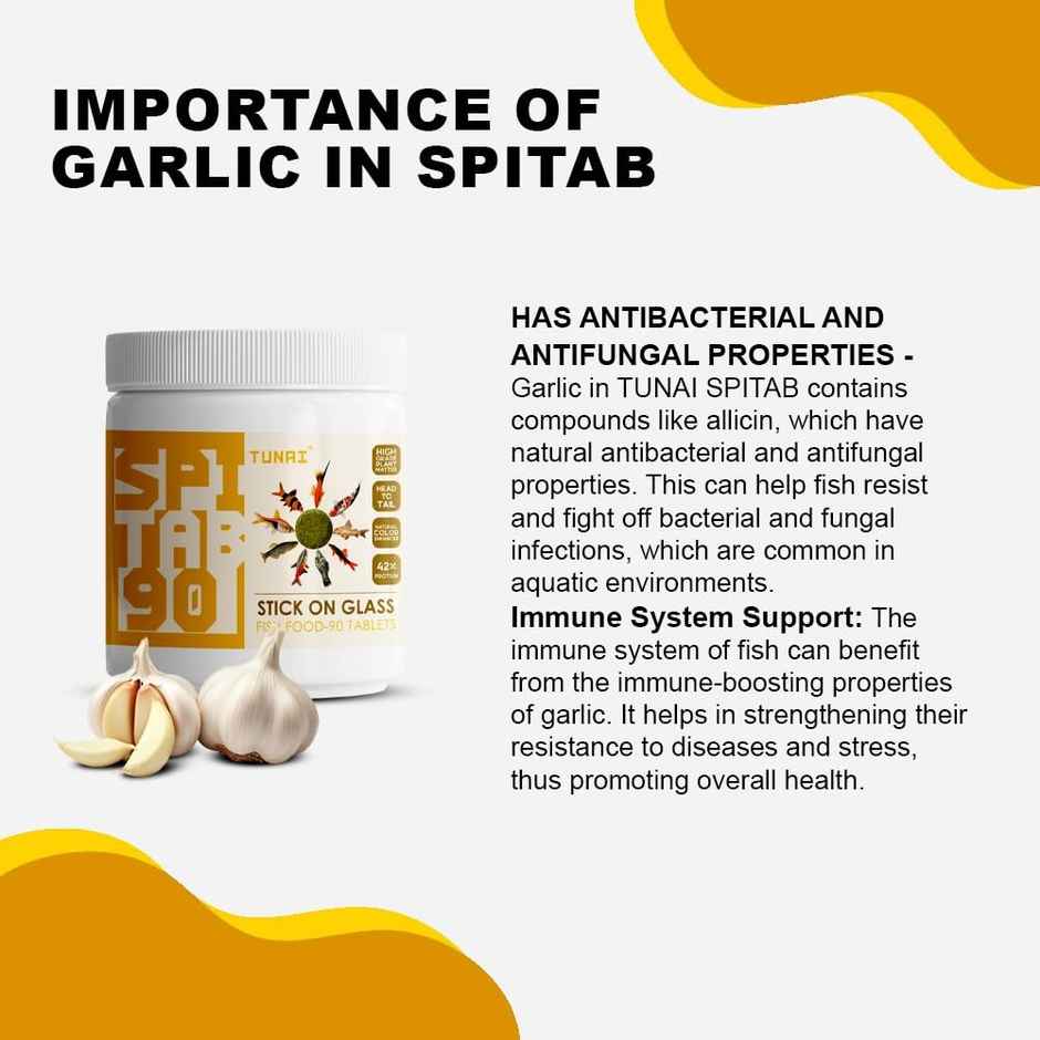 Tunai Spitab-90 Stick On Glass Fish Food