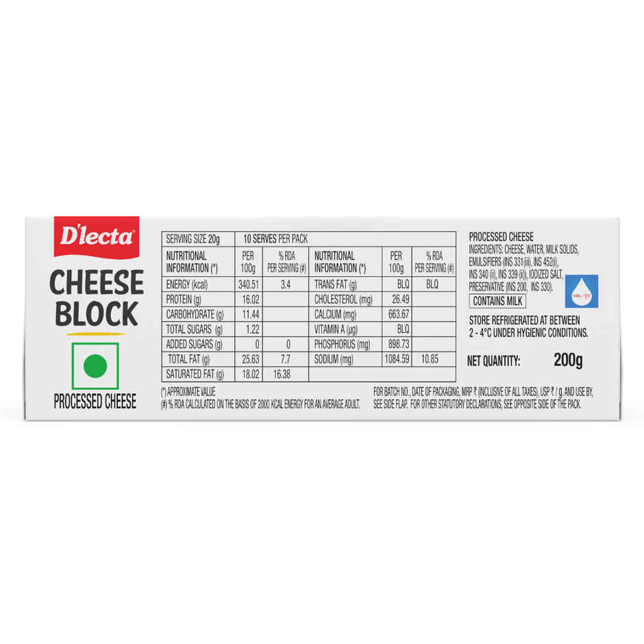 Dlecta Cheese Blocks