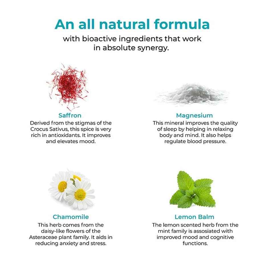 Wellbeing Nutrition Melts Calm & Relaxation Suntheanine L-theanine, Magnesium & Chamomile 30 Strips