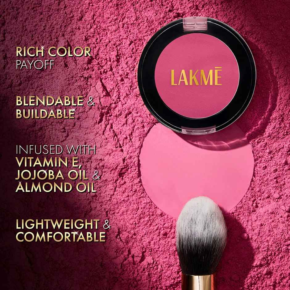 Lakme Face It Blush Flushed Pink B2