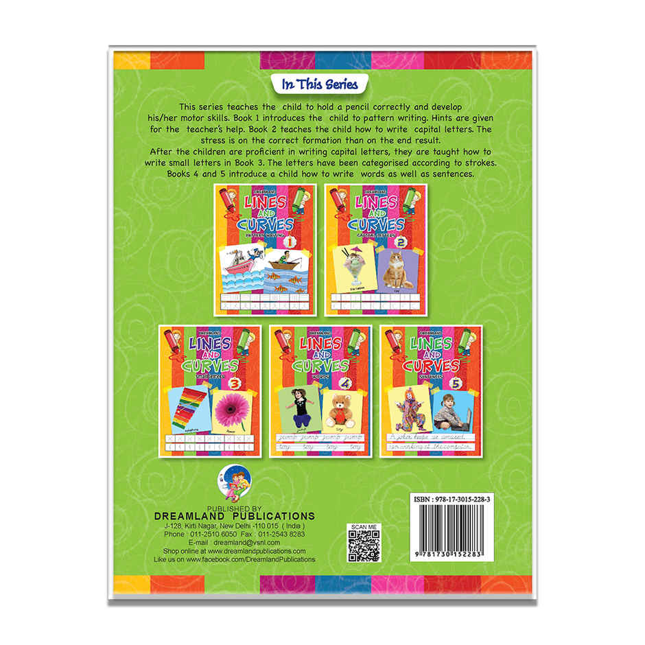 Dreamland Lines and Curves Pattern Writing Part 1