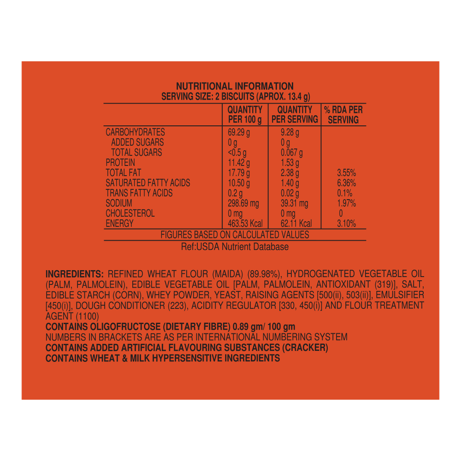 Eat Fit Sugar Free Lite Cracker