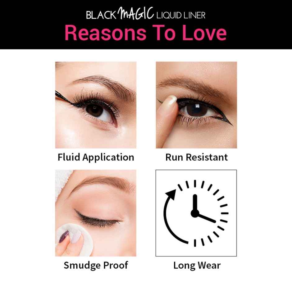 Nykaa Eyeliner - Super Black | Waterproof