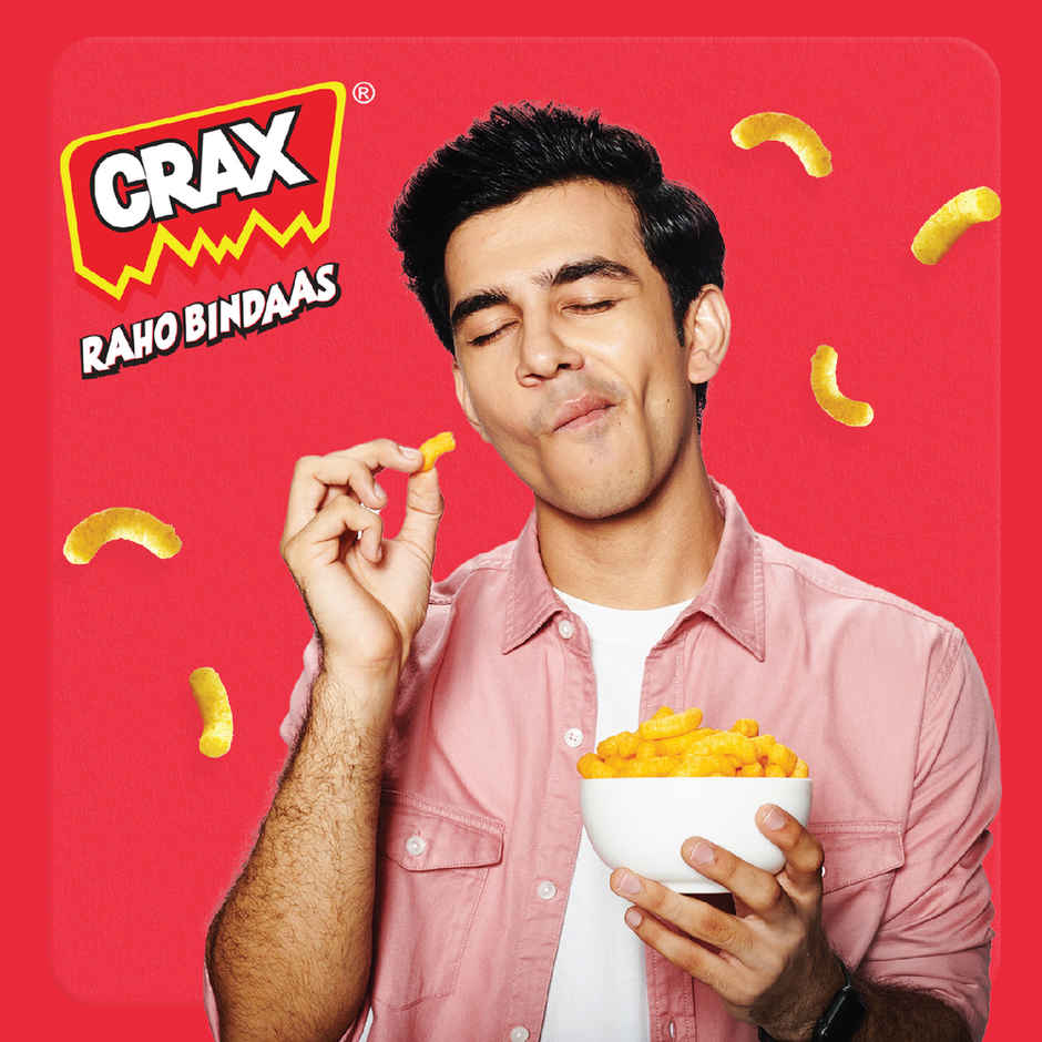 Crax Curls Chatpata Masala Puff Snacks Combo