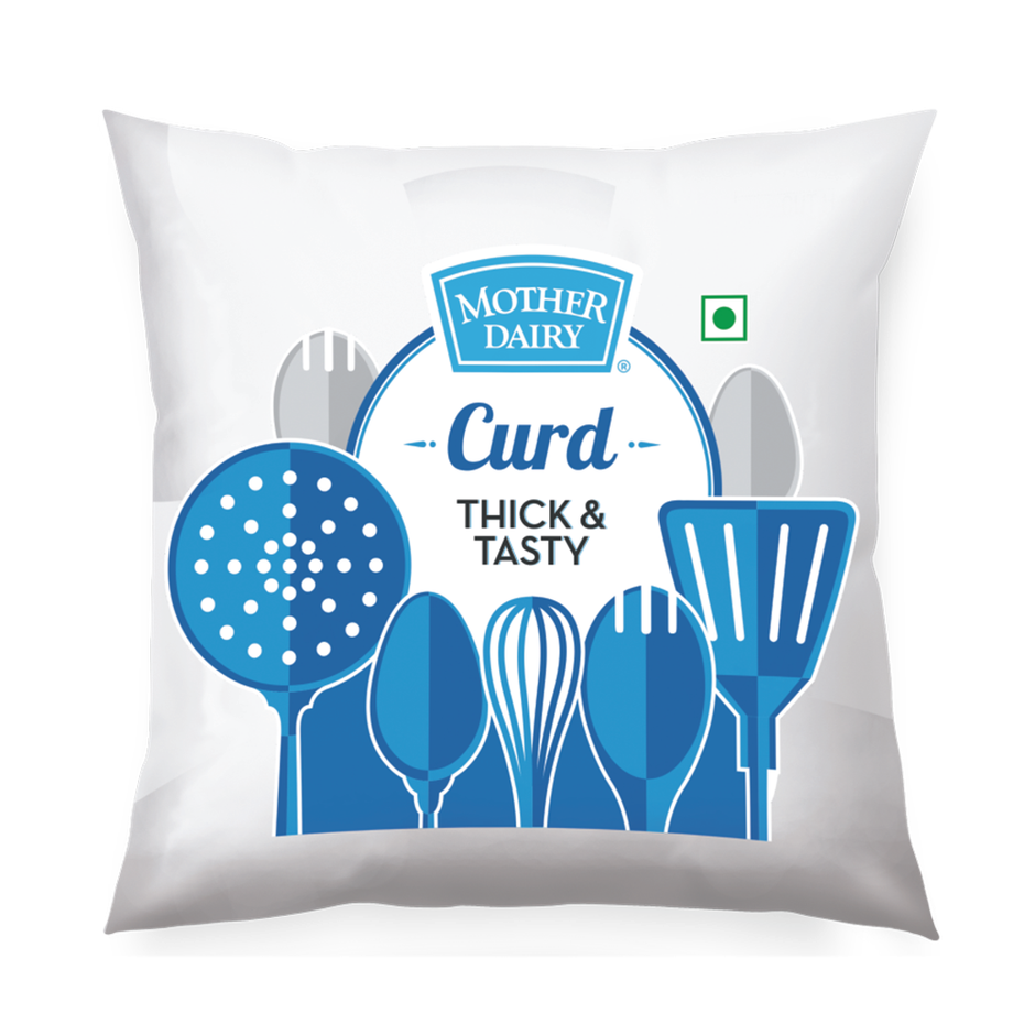 Mother Dairy Thick & Tasty Curd | 3.4% PP