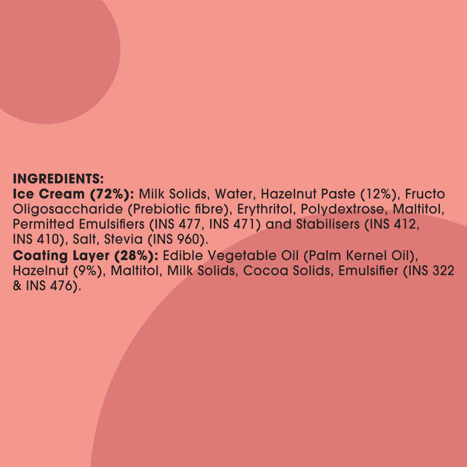 Noto Hazelnut Crunch Sugar Free Bar