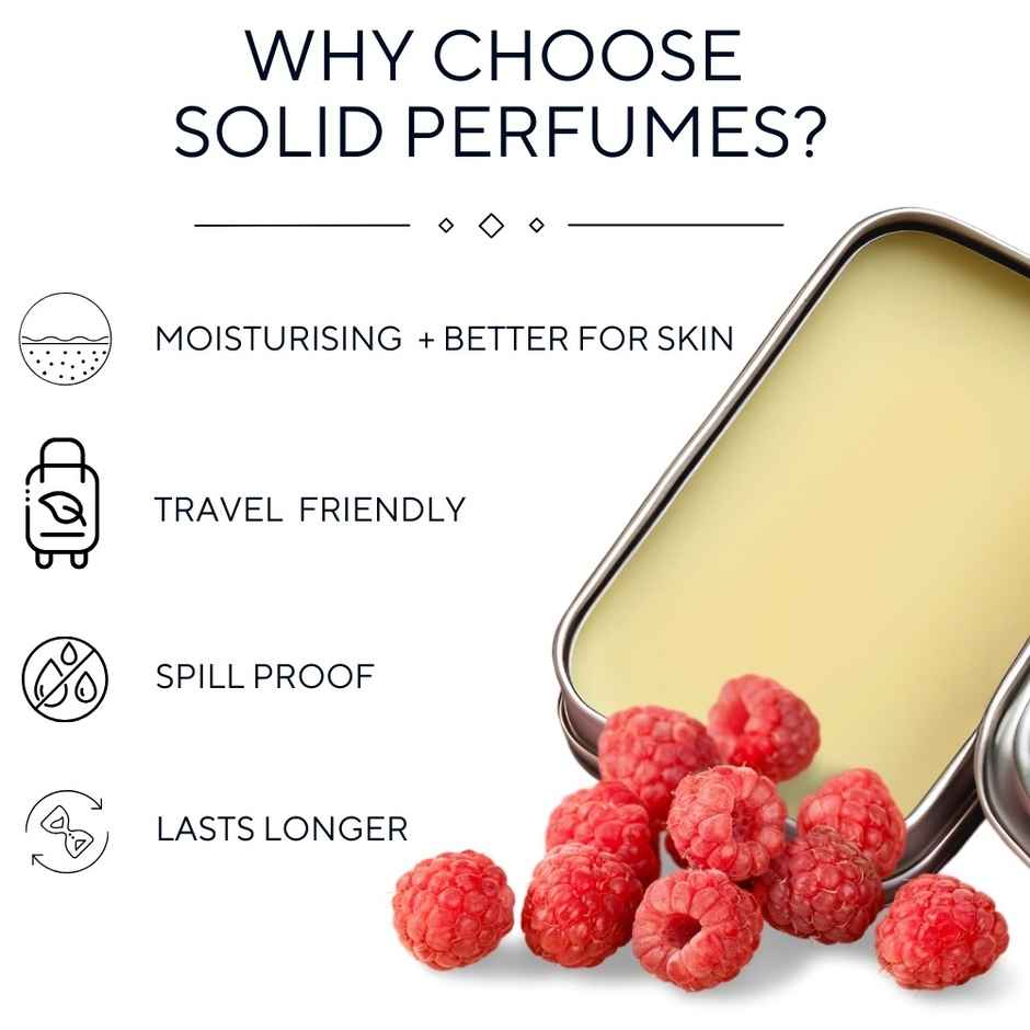 Blur India Smells like Im Dipped In Berries Solid Perfume