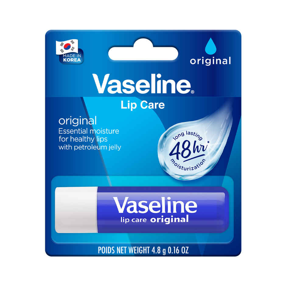 Vaseline Lip Care Original Lip Balm with Petroleum Jelly & Vitamin E