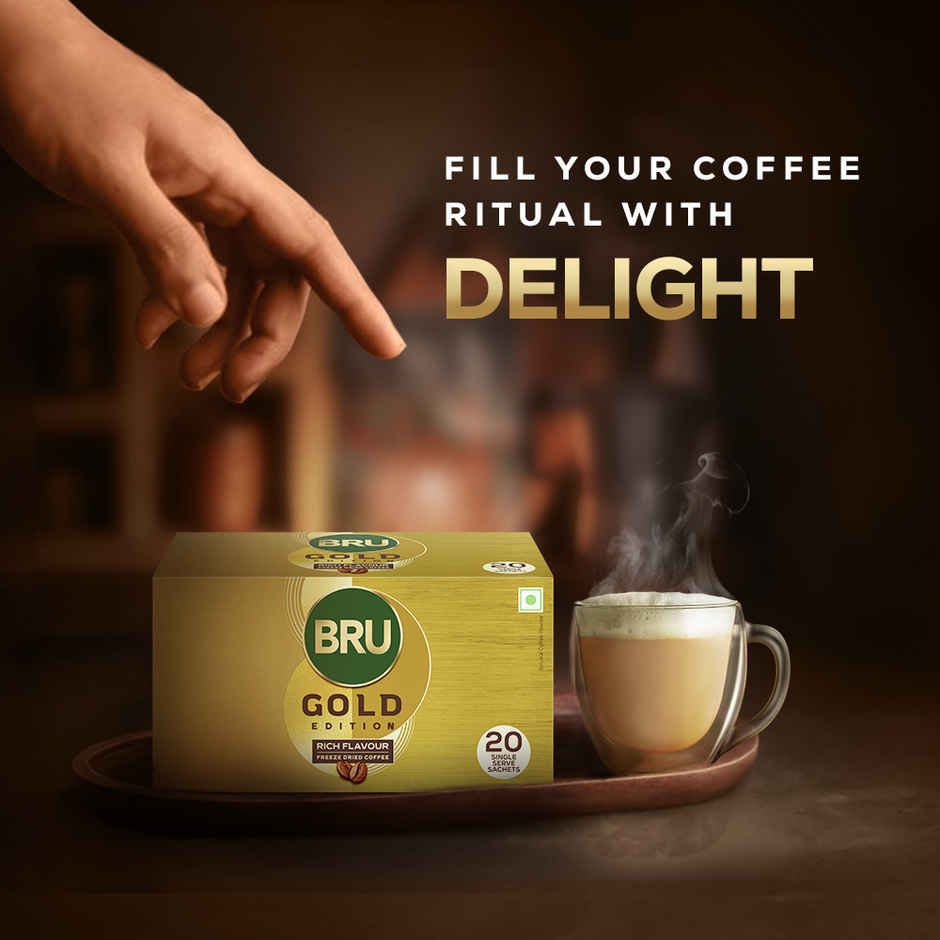 Bru Gold Freeze Dried Sachets