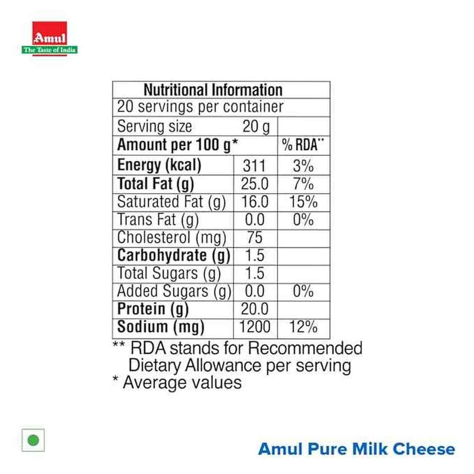 Amul Processed Cheese Slice