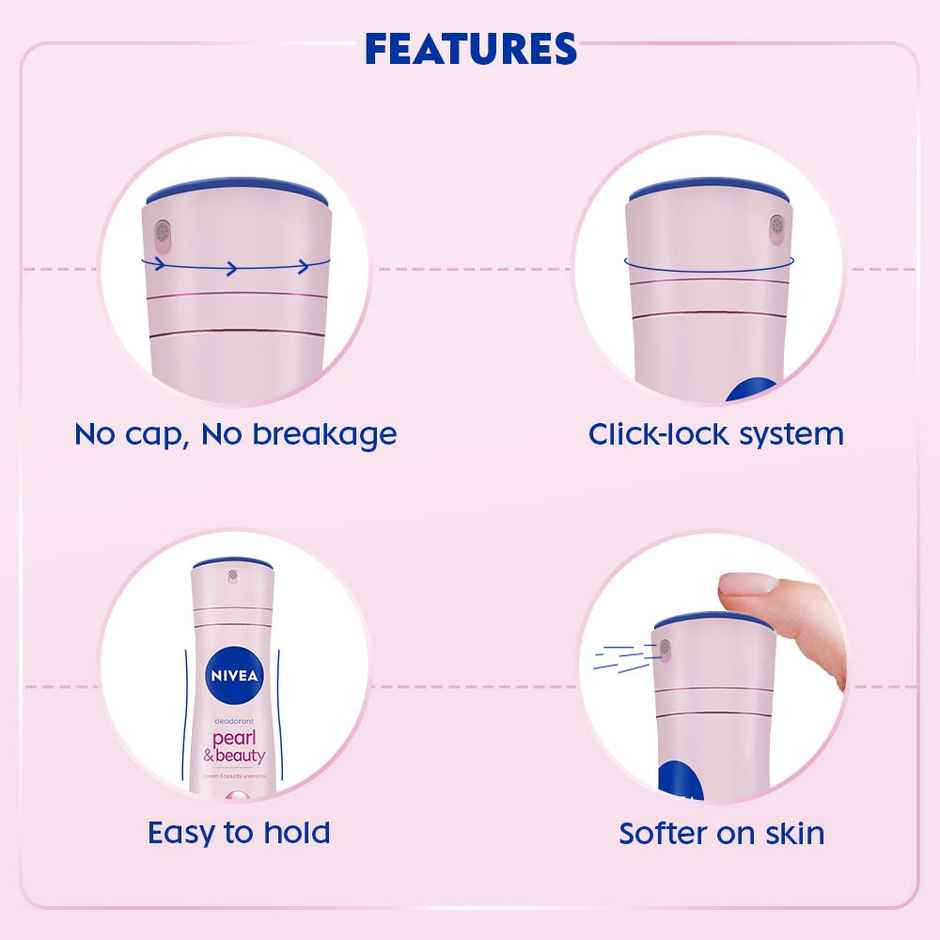 Nivea Deo Spray Pearl & Beauty For Women