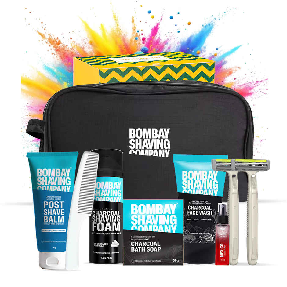 Bombay Shaving Company 9-In-1 Premium Grooming Kit Gift For Men